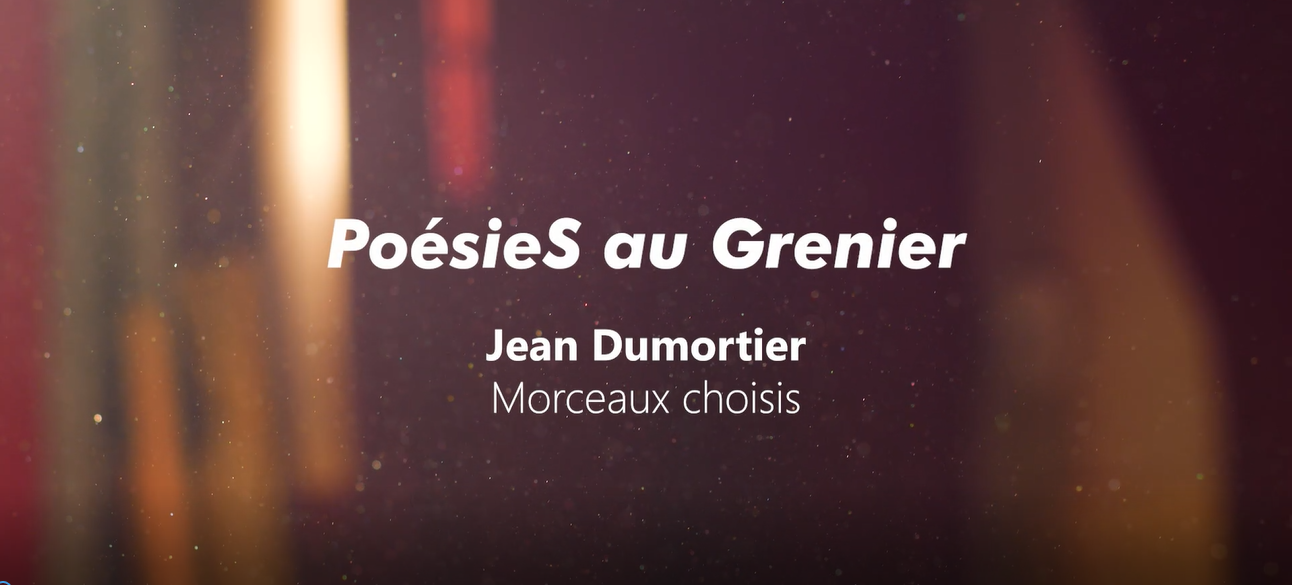 PoesieS au Grenier_Jean Dumortier_vigniette